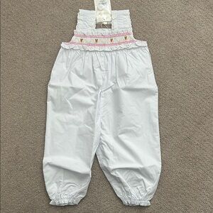 NWT Beaufort Bonnet Company white Ritzy Romper